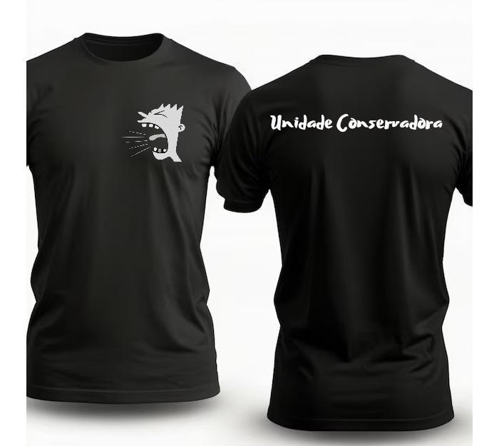 Camiseta Oficial Preto Unisex